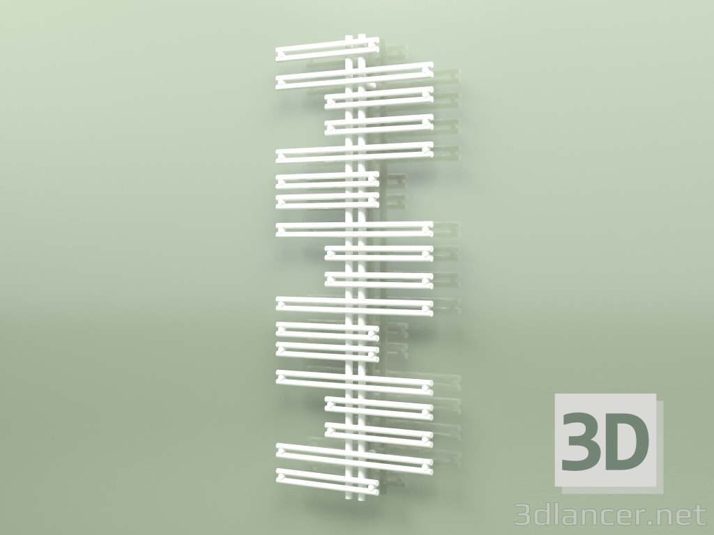 3d model Heated towel rail - Kea (1500 x 600, RAL - 9016) - preview