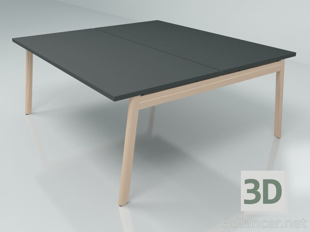 Modelo 3d Mesa de trabalho Ogi B Banco BOB35 (1800x1610) - preview