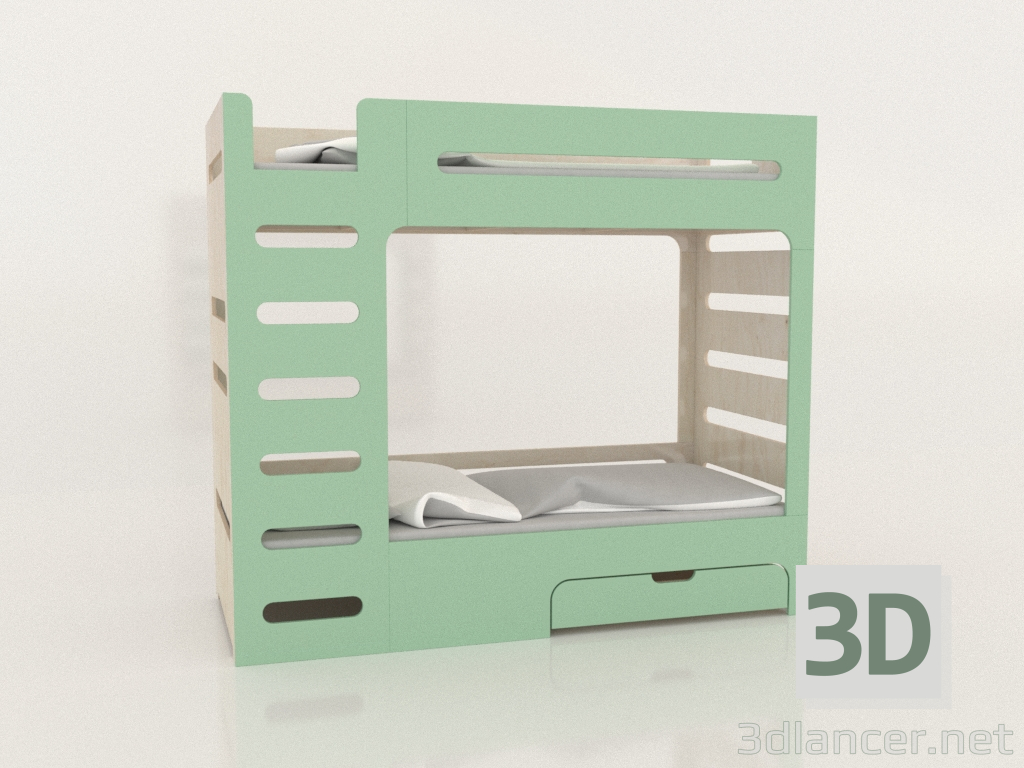 modello 3D Letto a castello MOVE EL (UMMEL2) - anteprima