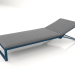 3D Modell Chaiselongue (Graublau) - Vorschau