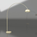 3d model Floor lamp Metal Bow (Brass) - preview