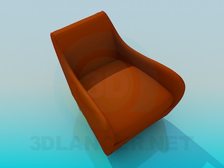 3d model Sillón - vista previa