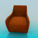 3d model Sillón - vista previa