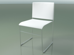 Silla apilable 6600 (polipropileno blanco, CRO)