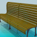 3d model Bench in the park - preview