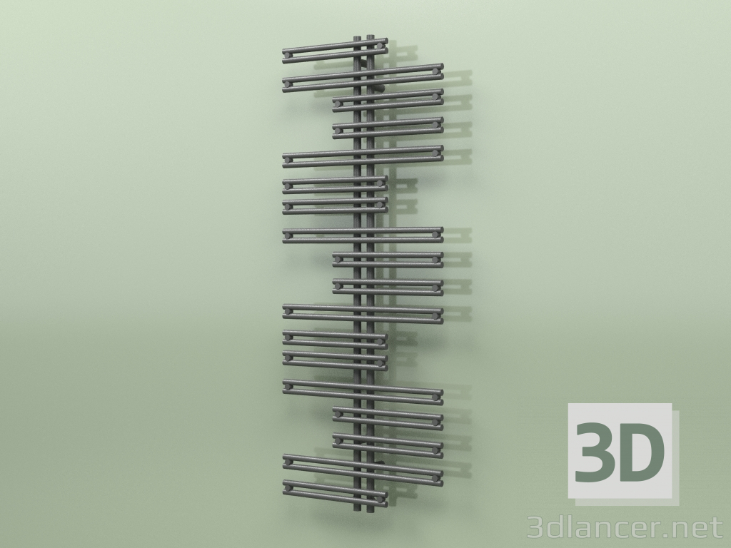 3d model Heated towel rail - Kea (1500 x 600, RAL - 9005) - preview