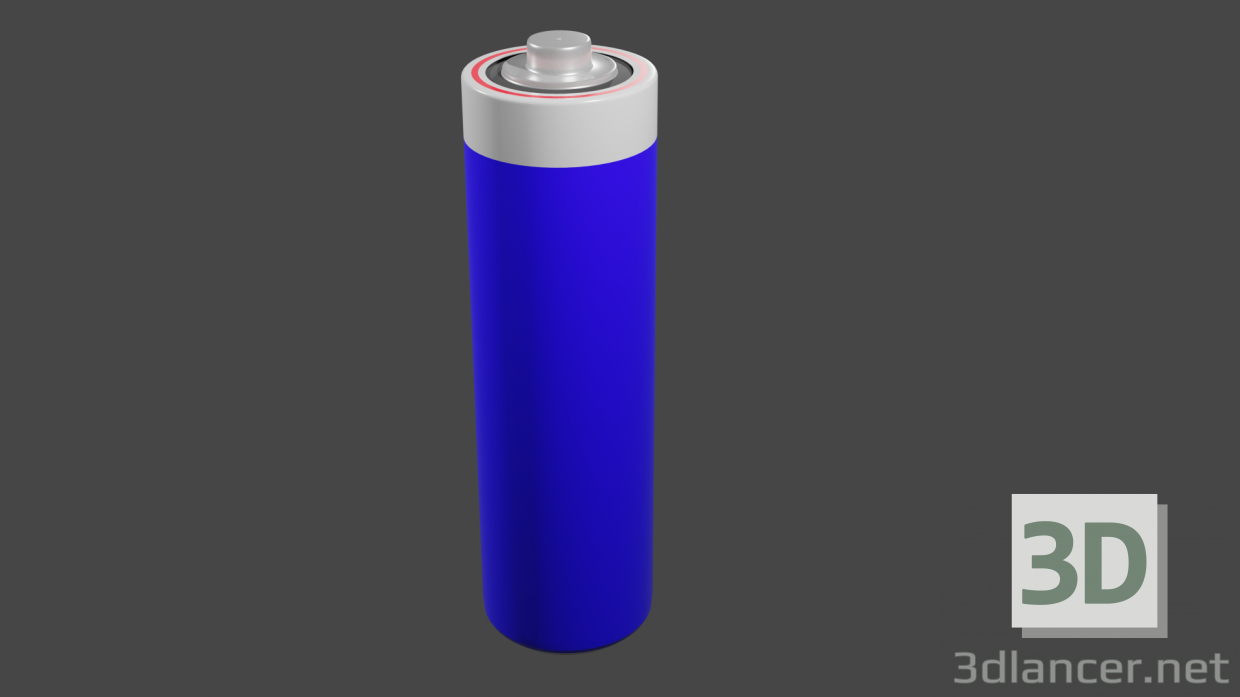 3D Modell Batterie - Vorschau