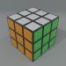 3d model Cubo de Rubik - vista previa