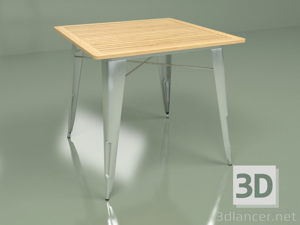 Modelo 3d Mesa de jantar Marais 80х80 (aço) - preview