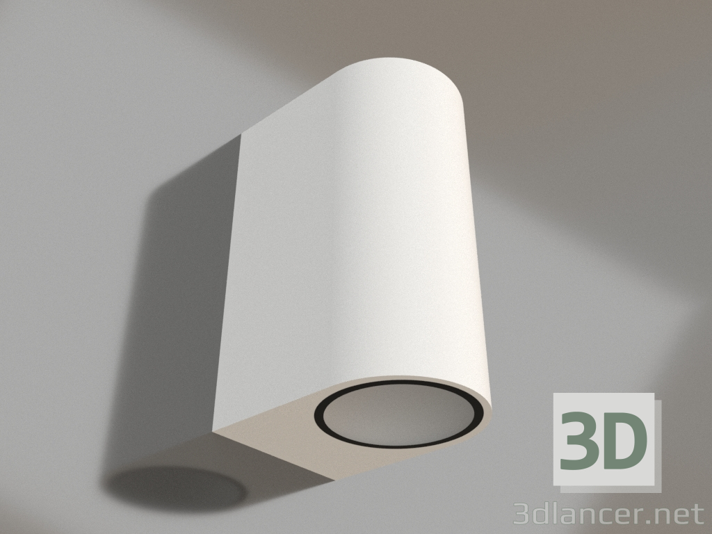 3D Modell Wand-Straßenlampe (6511) - Vorschau