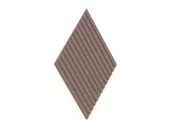 Panneau mural 3D STRIPE (marron)