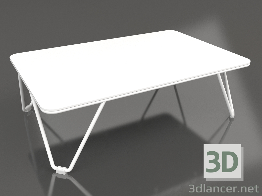 3d model Mesa de centro (blanca) - vista previa