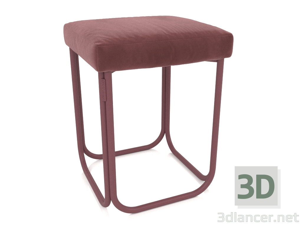 3d model Puf Hubba (RAL 3005) - vista previa