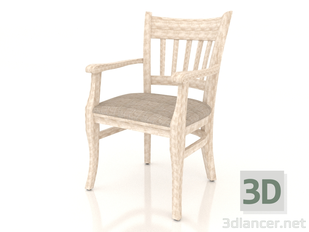 3D Modell Stuhl (Sessel) Liverpool (Provence) - Vorschau