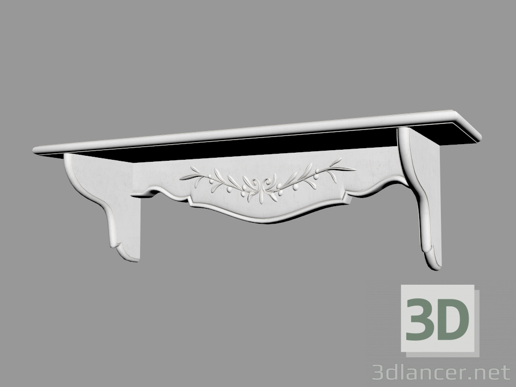 modello 3D Shelf (PQAH) - anteprima