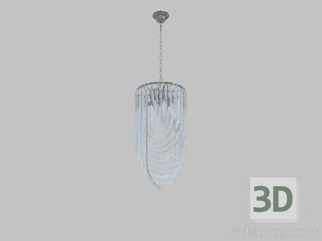 modello 3D Lampada a sospensione (64005S) - anteprima