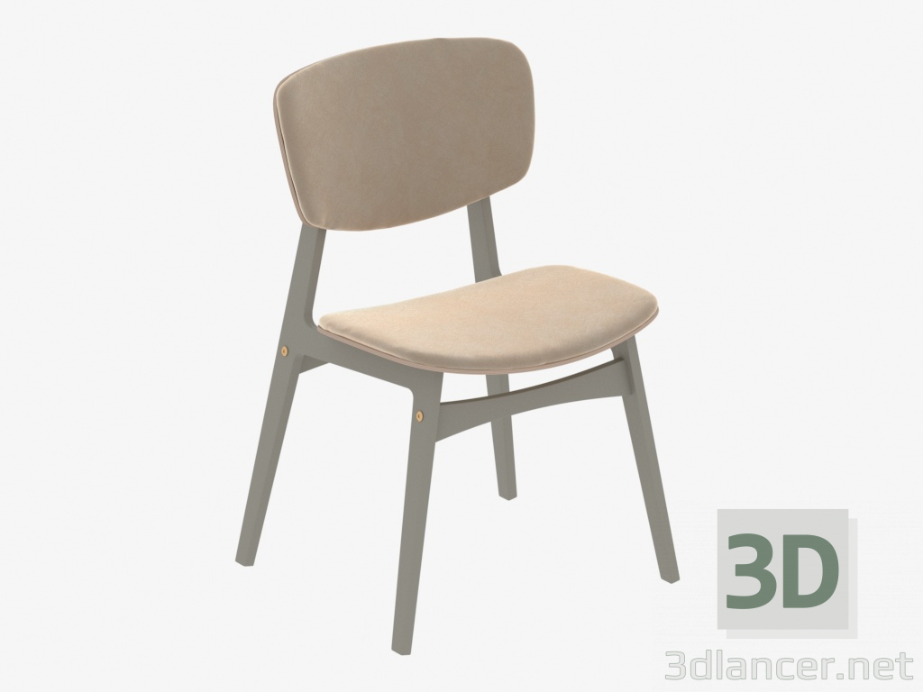 3D Modell Gepolsterter Stuhl SID (IDA009271002) - Vorschau