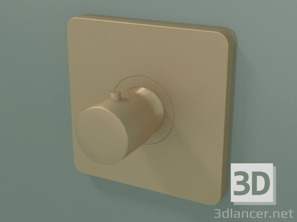 3D modeli HighFlow sıva altı termostat (34716140) - önizleme