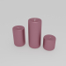 modello 3D di Candele decorative comprare - rendering