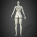 3d model Young Female - preview