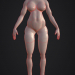 3d model Young Female - preview