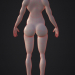 3d model Young Female - preview