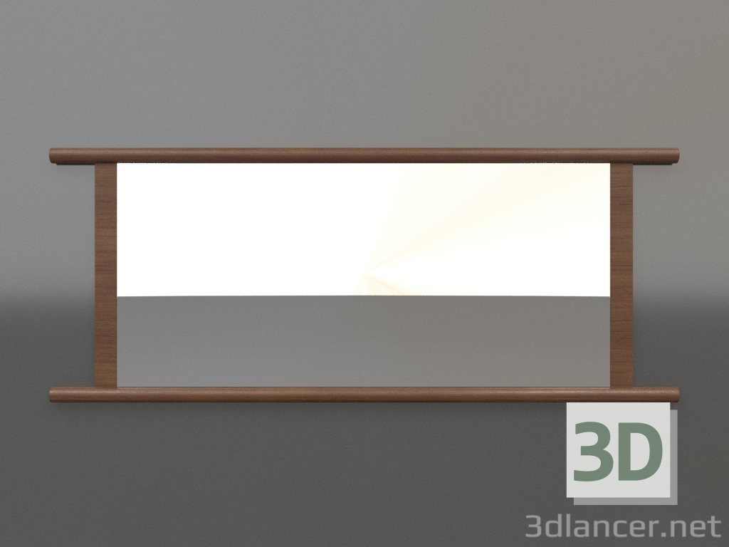 3D Modell Spiegel ZL 26 (1400x570, Holzbraun hell) - Vorschau