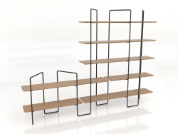 Modulares Rack (Zusammensetzung 17 (11+01+U))