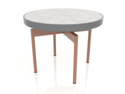 Round coffee table Ø60 (Anthracite, DEKTON Kreta)