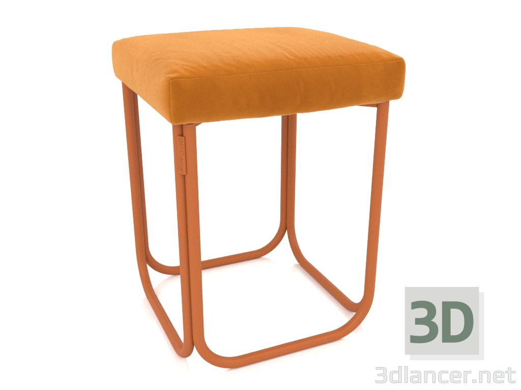 3d model Pouf Hubba (RAL 8023) - preview