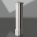 3d model Columna de yeso KK 039 (base 260x260) - vista previa