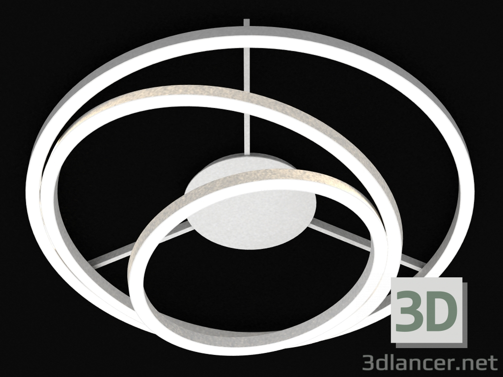 Modelo 3d suspensão LED (DL18555_03WW-S D800) - preview