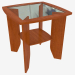 Modelo 3d Mesa de café com tampo de vidro (70х70х72) - preview