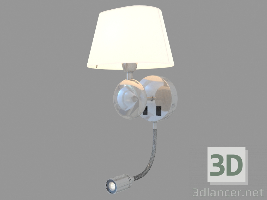 3D modeli Sconce Hotel (2195 1A) - önizleme