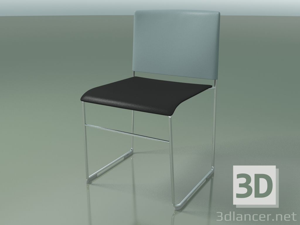 3d model Silla apilable 6600 (polipropileno Gasolina co segundo color, CRO) - vista previa