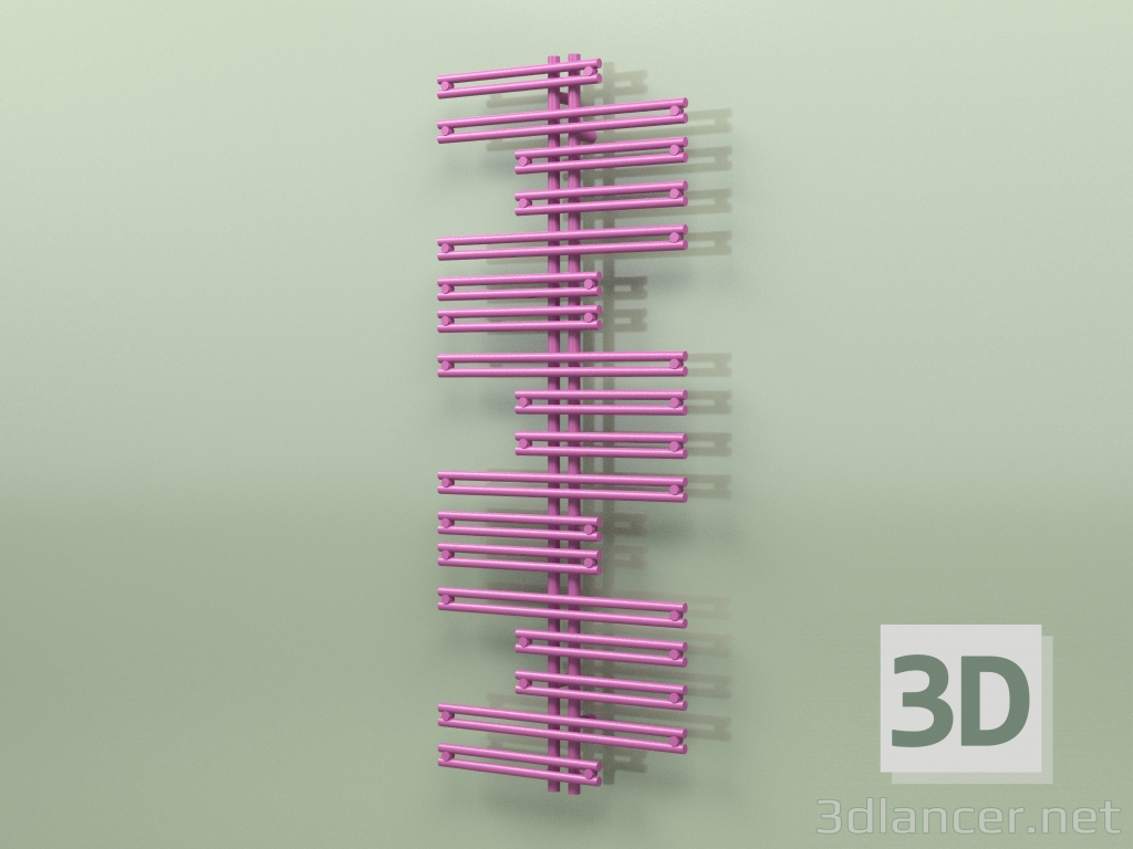 3d model Heated towel rail - Kea (1500 x 600, RAL - 4006) - preview