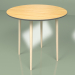 3d model Middle table Sputnik 80 cm veneer (dark gray) - preview