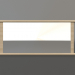 modèle 3D Miroir ZL 26 (1400x570, bois blanc) - preview