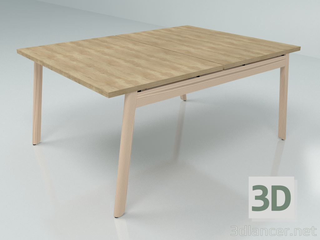 3d модель Стол рабочий Ogi B Bench Slide BOB32 (1200x1610) – превью