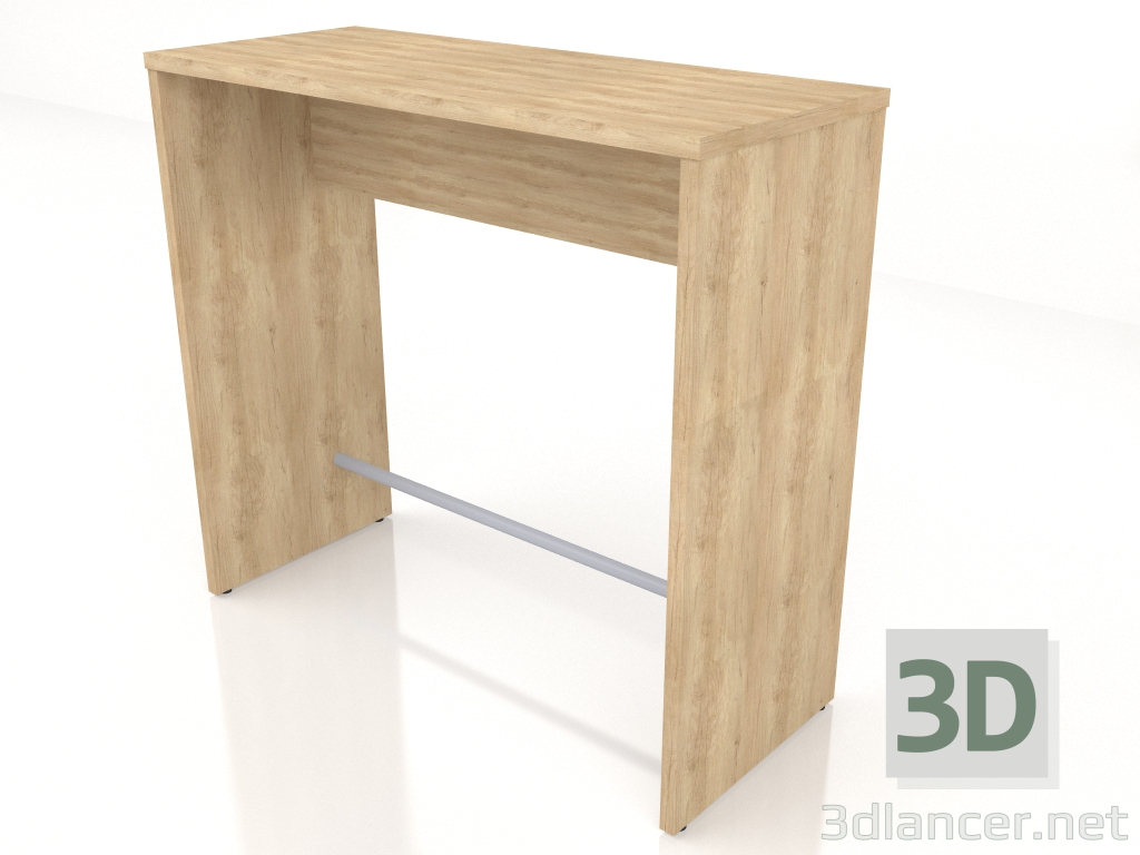 3D Modell Stehtisch Ogi High PSW52 (1200x500) - Vorschau