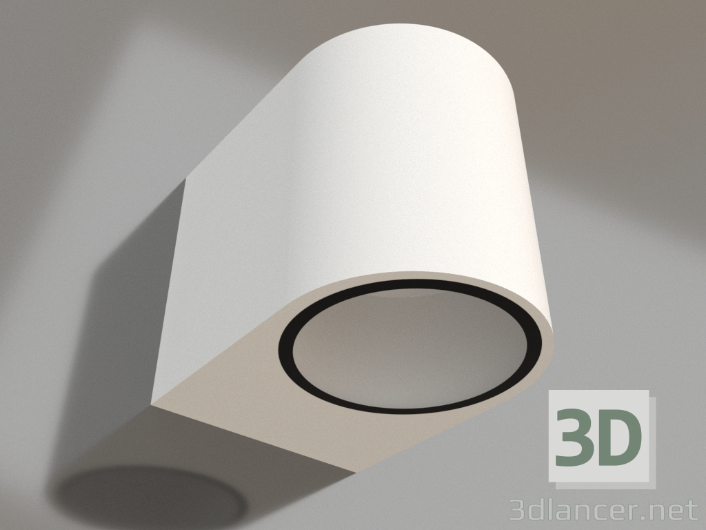 3d model Wall street lamp (6513) - preview