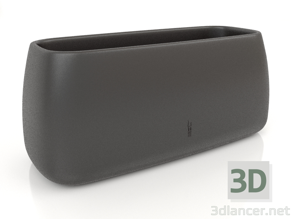 Modelo 3d Vaso 5 (Preto) - preview