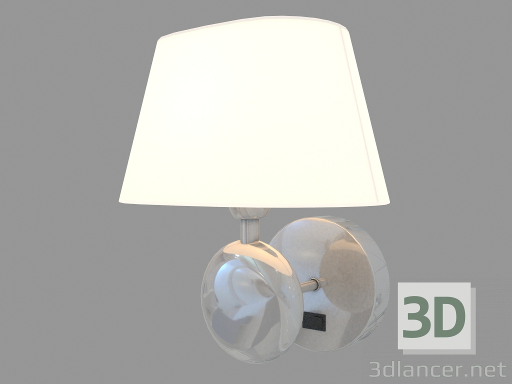 3 डी मॉडल Sconce होटल (21 9 5 1W) - पूर्वावलोकन