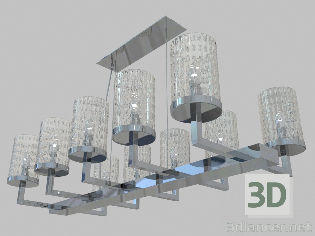 3d модель Підвісний світильник (65010S) – превью