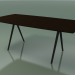 3D Modell Seifenförmiger Tisch 5420 (H 74 - 100x200 cm, Beine 180 °, furniert L21 wenge, V44) - Vorschau