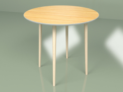 Middle table Sputnik 80 cm veneer (light gray)