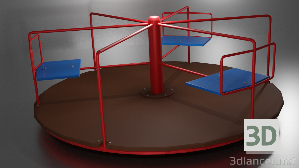 3D Modell Carusel - Vorschau