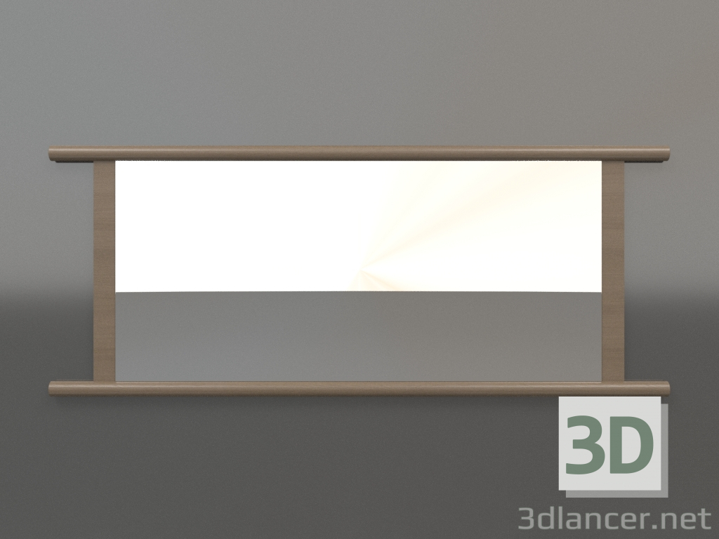 3D Modell Spiegel ZL 26 (1400x570, holzgrau) - Vorschau