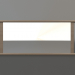 modèle 3D Miroir ZL 26 (1400x570, gris bois) - preview