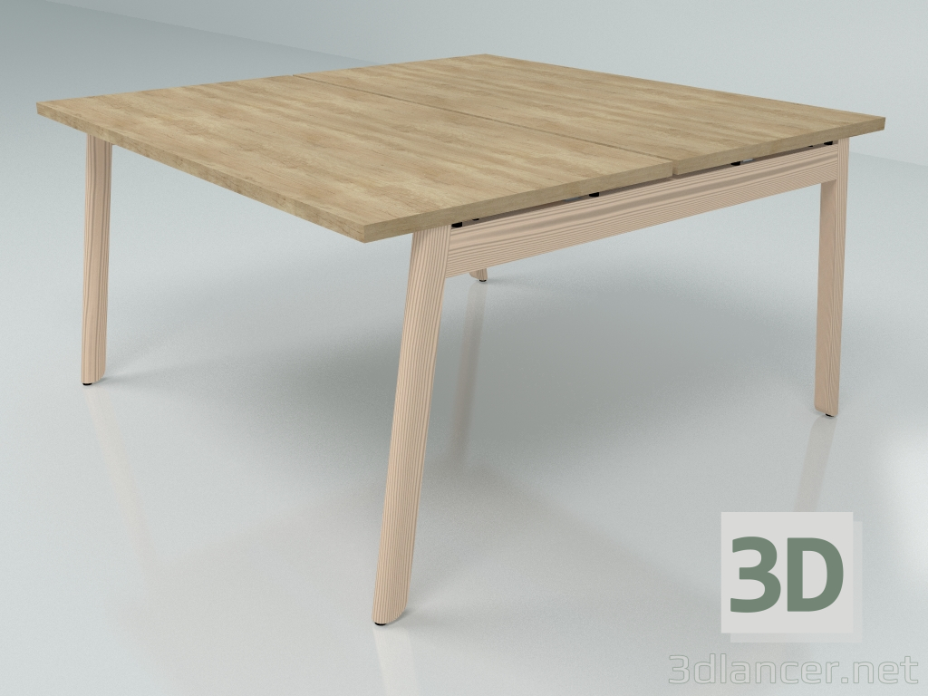 3d модель Стіл робочий Ogi B Bench Slide BOB44 (1400x1410) – превью